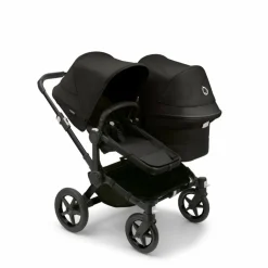 Bugaboo Donkey 5 Duo Kinderwagen Core Black Midnight Black
