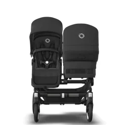 Bugaboo Donkey 5 Duo Kinderwagen 3 In 1 Graphite Midnight Black + Isofix Base