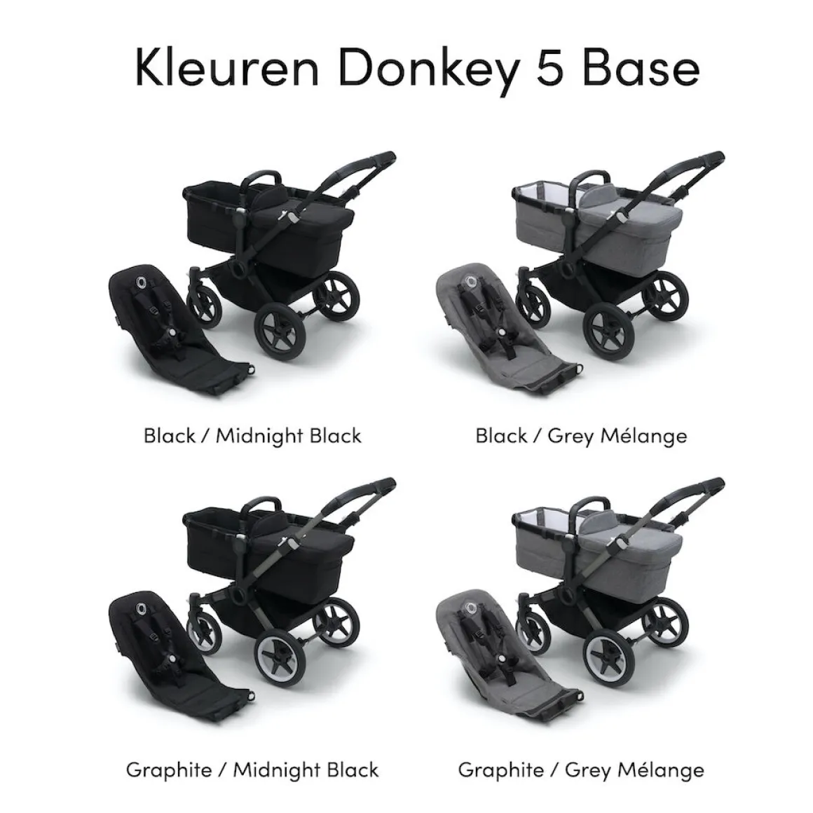 Bugaboo Donkey 5 Duo Kinderwagen Mix And Match