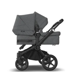 Bugaboo Donkey 5 Duo Kinderwagen 3 In 1 Graphite Grey Melange