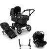 Bugaboo Donkey 5 Mono Kinderwagen 3 In 1 Black Midnight Black