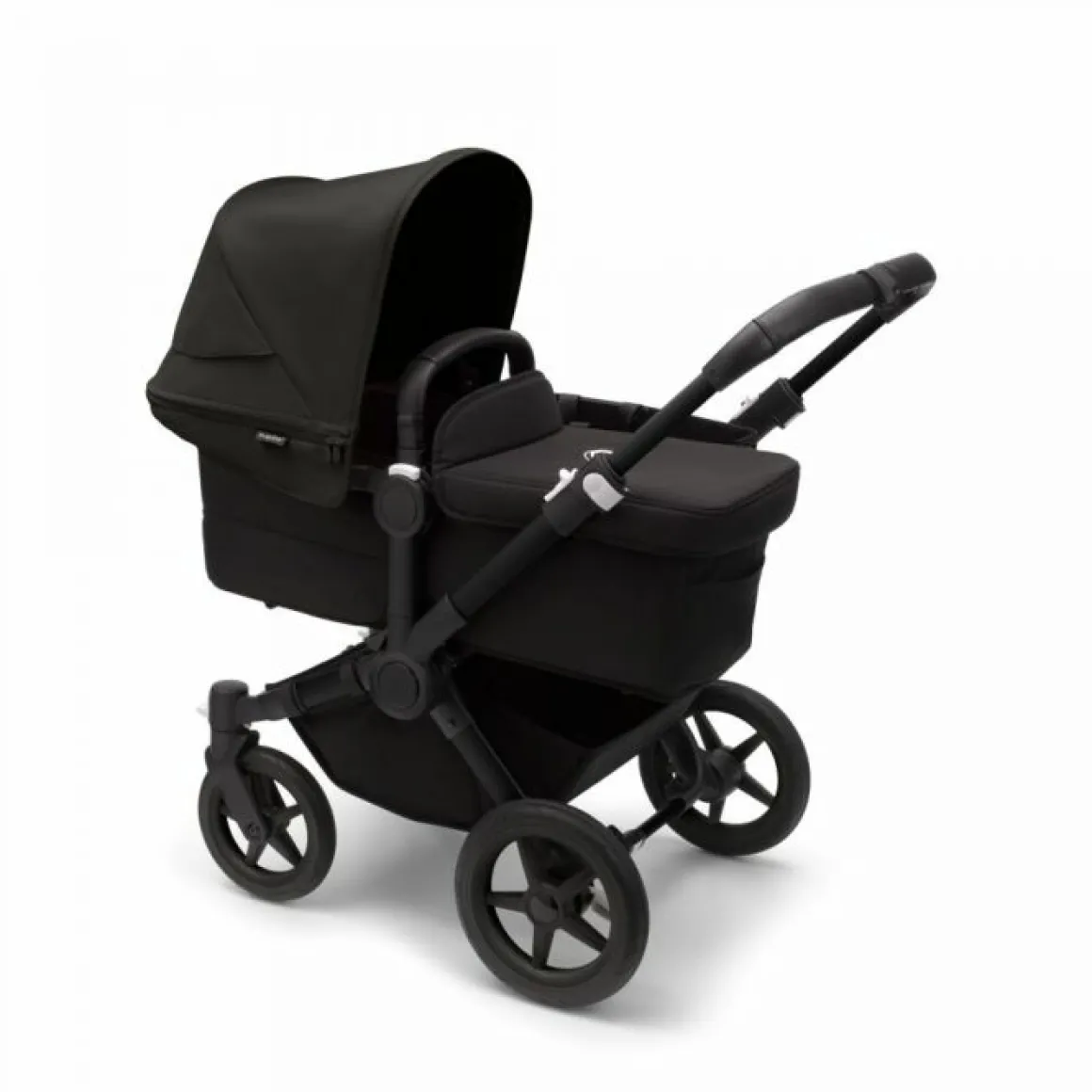 Bugaboo Donkey 5 Mono Kinderwagen 3 In 1 Black Midnight Black