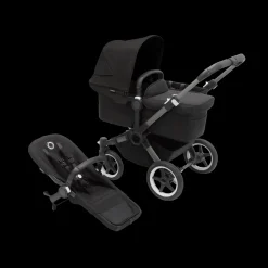Bugaboo Donkey 5 Mono Kinderwagen 3 In 1 Graphite Midnight Black