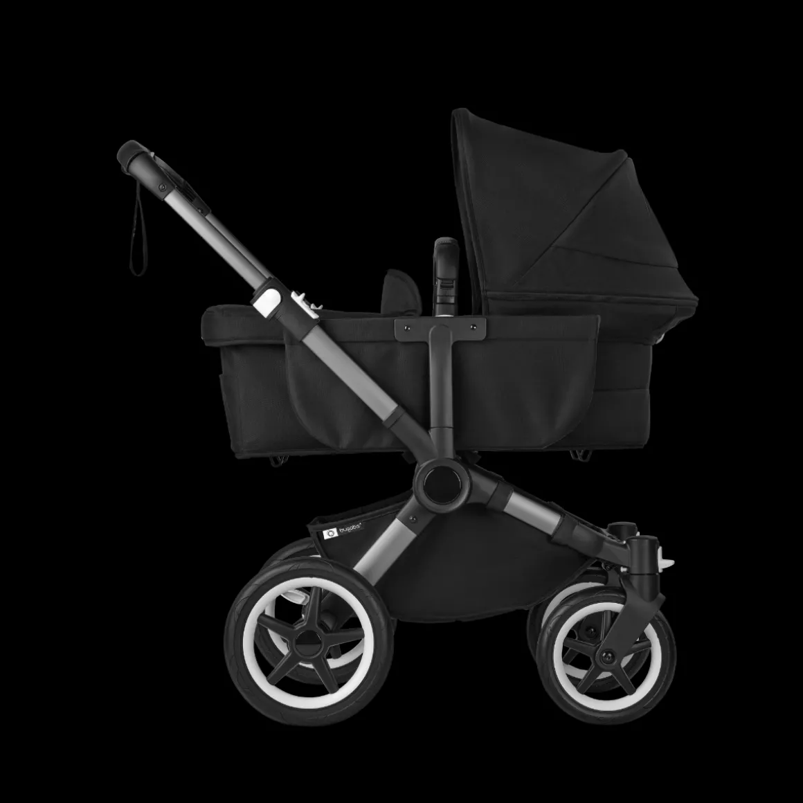 Bugaboo Donkey 5 Mono Kinderwagen 3 In 1 Graphite Midnight Black