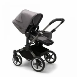 Bugaboo Donkey 5 Mono Kinderwagen 3 In 1 Graphite Grey Melange Met Cybex Cloud T Groep 0 Autostoel