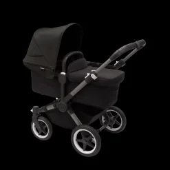 Bugaboo Donkey 5 Mono Kinderwagen 3 In 1 Graphite Midnight Black + Isofix Base