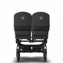 Bugaboo Donkey 5 Tweeling Kinderwagen 3 In 1 Black Midnight Black