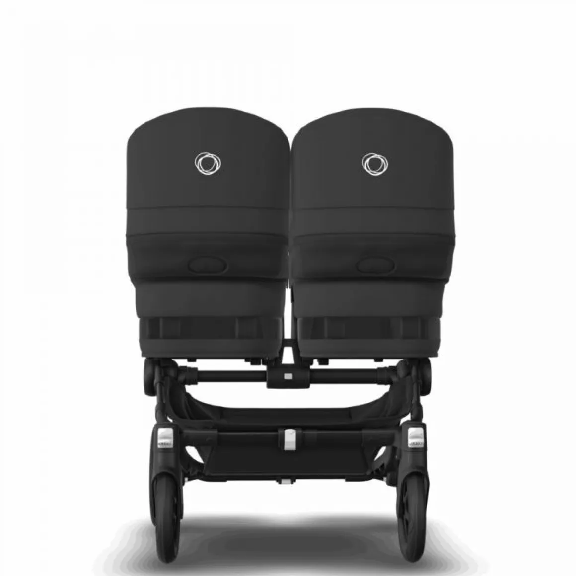 Bugaboo Donkey 5 Tweeling Kinderwagen 3 In 1 Black Midnight Black