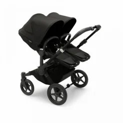 Bugaboo Donkey 5 Tweeling Kinderwagen 3 In 1 Black Midnight Black