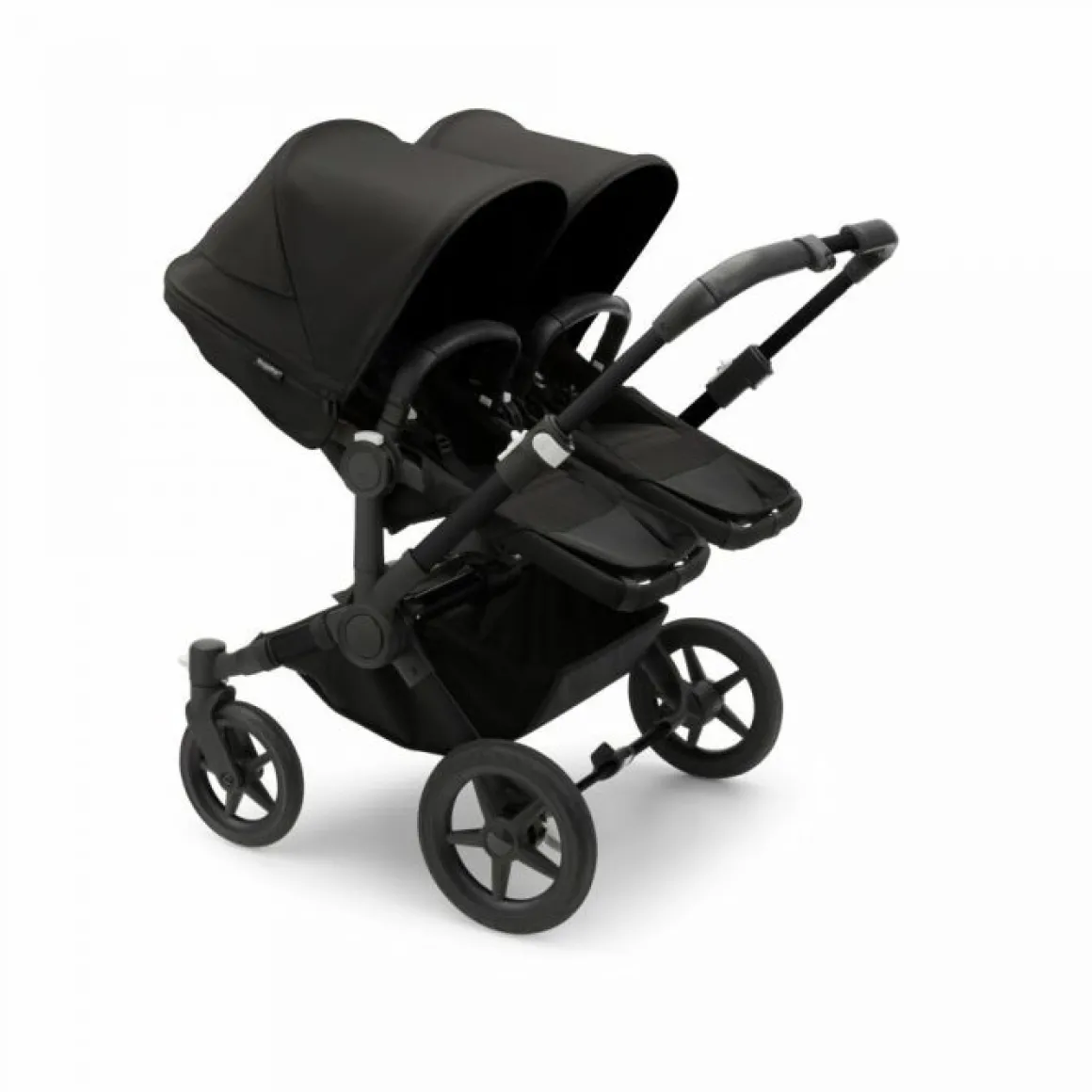 Bugaboo Donkey 5 Tweeling Kinderwagen 3 In 1 Black Midnight Black