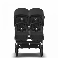 Bugaboo Donkey 5 Tweeling Kinderwagen 3 In 1 Black Midnight Black