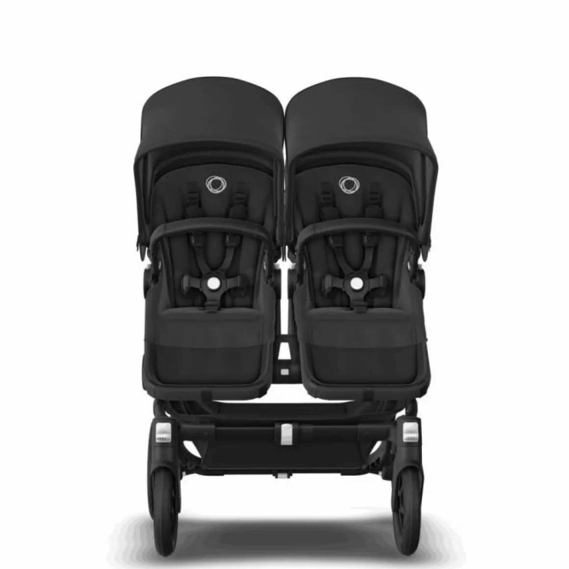 Bugaboo Donkey 5 Tweeling Kinderwagen 3 In 1 Black Midnight Black