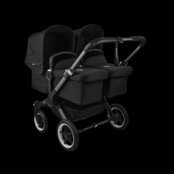 Bugaboo Donkey 5 Tweeling Kinderwagen 3 In 1 Graphite Midnight Black