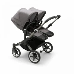 Bugaboo Donkey 5 Tweeling Kinderwagen 3 In 1 Graphite Grey Melange