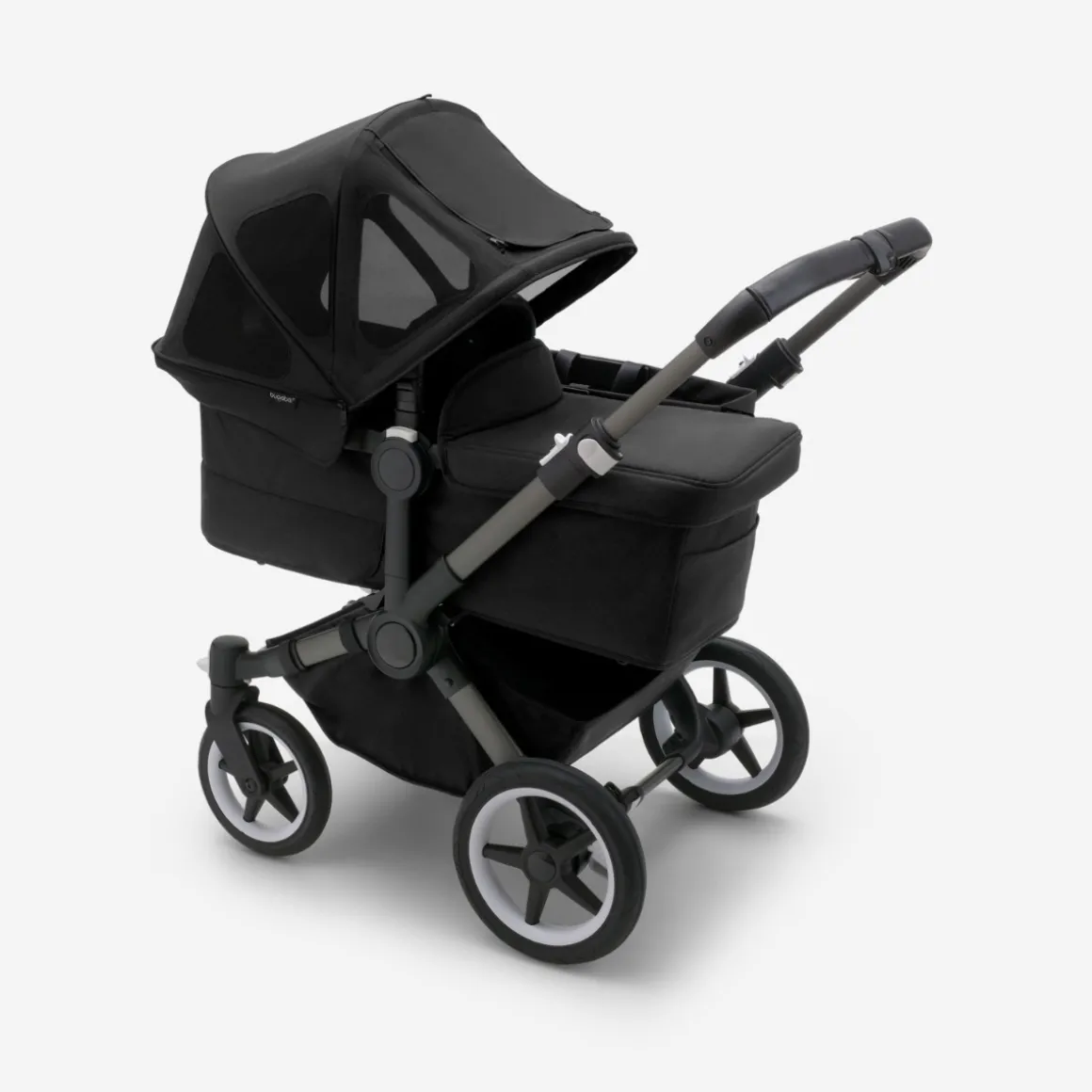 Bugaboo Donkey Breezy Zonnekap Midnight Black
