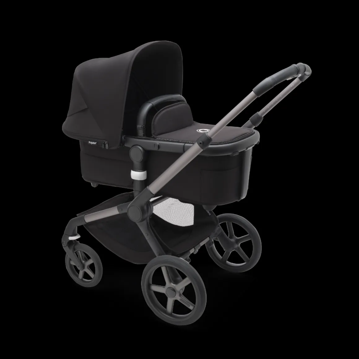 Bugaboo Kinderwagen 3 In 1 Fox 5 Compleet Graphite Midnight Black + Accessoires