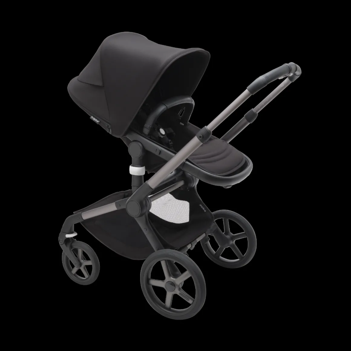 Bugaboo Kinderwagen 3 In 1 Fox 5 Compleet Graphite Midnight Black + Accessoires