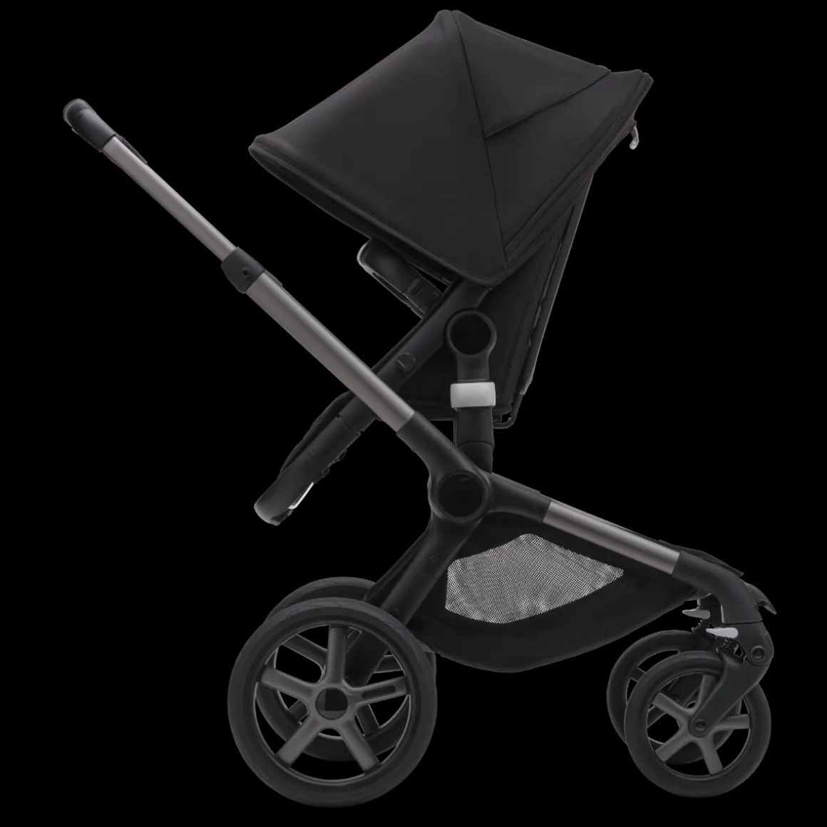 Bugaboo Kinderwagen 3 In 1 Fox 5 Compleet Graphite Midnight Black + Accessoires