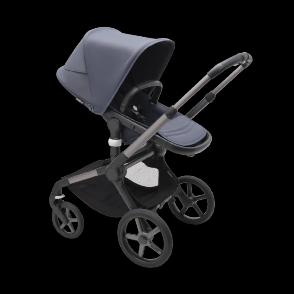 Bugaboo Kinderwagen 3 in 1 Fox 5 Compleet Graphite Stormy Blue