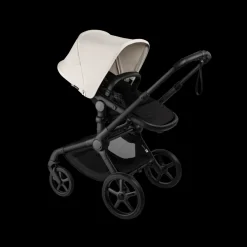 Bugaboo Kinderwagen 3 in 1 Fox 5 Renew Complete Black | Heritage Black Misty White + Cybex Autostoel Groep 0 Cloud T I Size Sepia Black