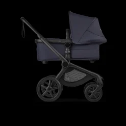 Bugaboo Kinderwagen 3 in 1 Fox 5 Renew Complete Black | Deep Indigo + Cybex Autostoel Groep 0 Cloud T I Size Sepia Black + Draaibare Base T Black