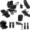 Bugaboo Kinderwagen Fox 5 Renew Ultieme Newborn Bundel Complete Black | Heritage Black