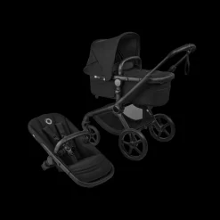 Bugaboo Kinderwagen Fox 5 Renew Essentiële Bundel Complete Black | Heritage Black