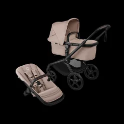 Bugaboo Kinderwagen Fox 5 Renew 3 in 1 Bundel Complete Black | Desert Taupe Melange