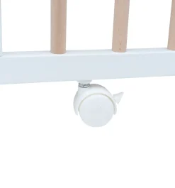 Cabino Baby Box Met Wieltjes Jolly Wit Naturel