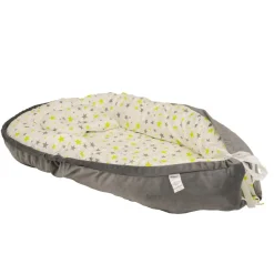 Cabino Babynestje Sterretjes Wit Groen