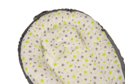 Cabino Babynestje Sterretjes Wit Groen