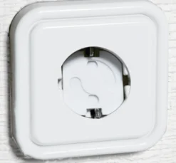 Cabino Draaibare Stopcontact Beschermers Wit set van 8