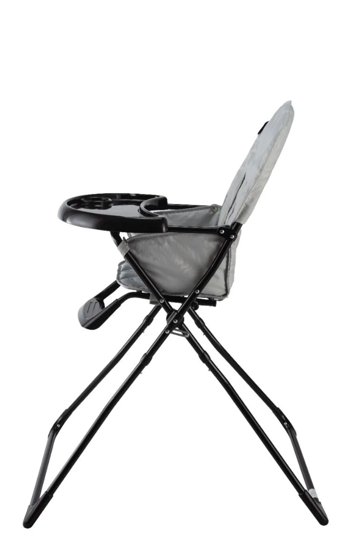 Cabino Opklapbare Kinderstoel Happy Grijs