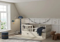 Cabino Peuterbed Met Lade Joan 70 x 140 cm Clay