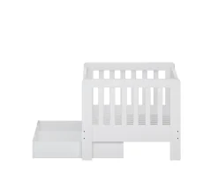 Cabino Peuterbed Met Lade Joan 70 x 140 cm Wit