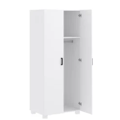 Cabino Peuterkamer Met Lade Joan Wit 2 Delig met Mila Kledingkast