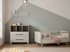 Cabino Peuterkamer Timo Clay 2 Delig met Commode Geneve