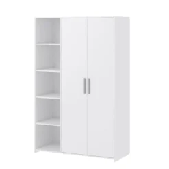 Cabino Tienerkamer Noel Wit 3 Delig met Commode Jim Wit en Lars Kledingkast Wit