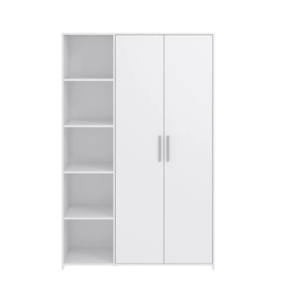 Cabino Tienerkamer Noel Wit 2 Delig met Lars Kledingkast Wit