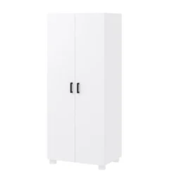 Cabino Tienerkamer Noel Wit 3 Delig met Commode Mila Wit en Mila Kledingkast Wit