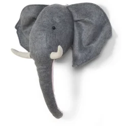 Childhome Dierenkop Vilt Olifant