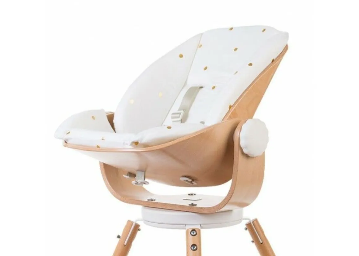 Childhome Evolu Newborn Comfortkussen Jersey Gold Dots