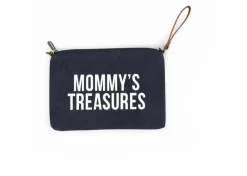 Childhome Mommy Clutch Blauw/Wit