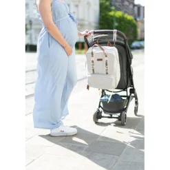 Childhome Rugzak Family Club Signature Off White