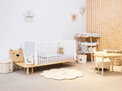 Childhome Set Van 3 Hangmandjes Teddy Ecru