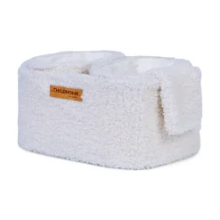 Childhome Set Van 3 Hangmandjes Teddy Ecru