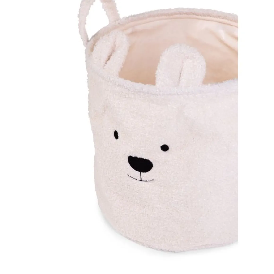 Childhome Teddy Basket 30x30x30 Off White