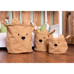 Childhome Teddy Mand 25x20x20 Bruin