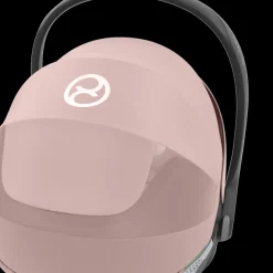 Cybex Autostoel Groep 0 Cloud T I Size Plus Peach Pink Light Pink + Cybex Draaibare Base T Black