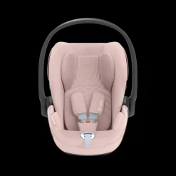 Cybex Autostoel Groep 0 Cloud T I Size Plus Peach Pink Light Pink + Cybex Draaibare Base T Black